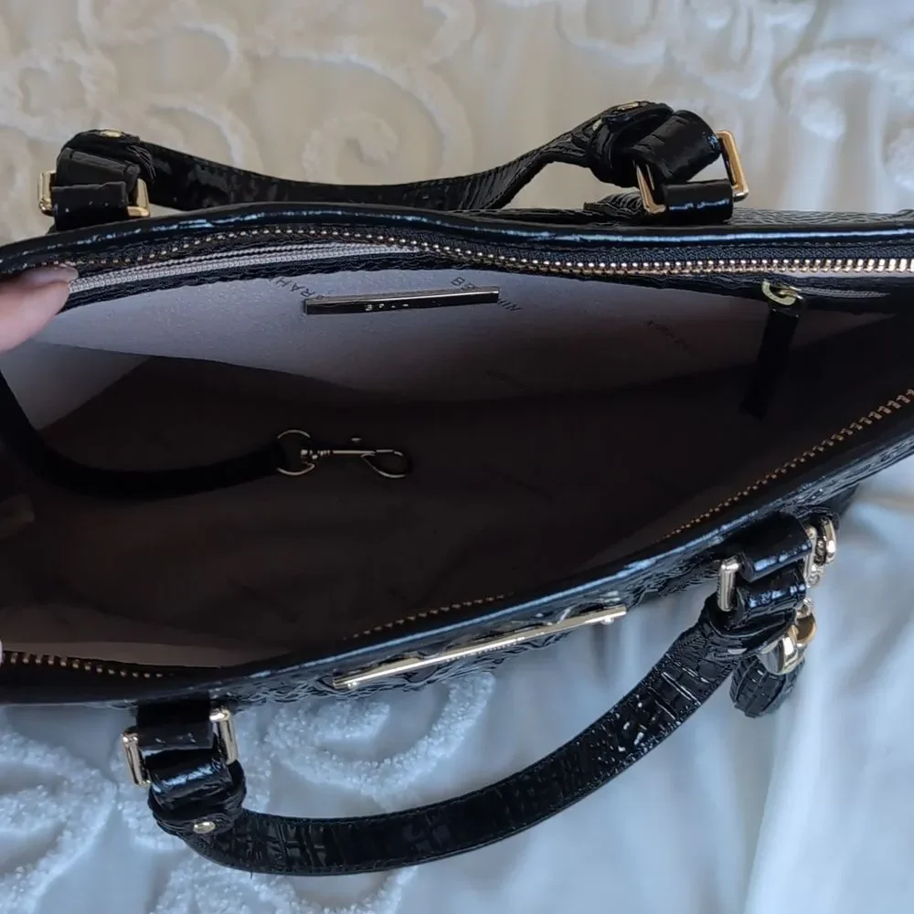 BRAHMIN MINI ASHER ♣️Melbourne Black NWOT